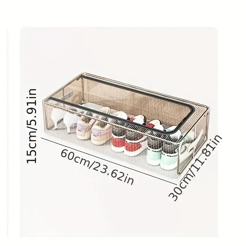 Transparent Storage Box for Shoes, Toys, Clothes and Books