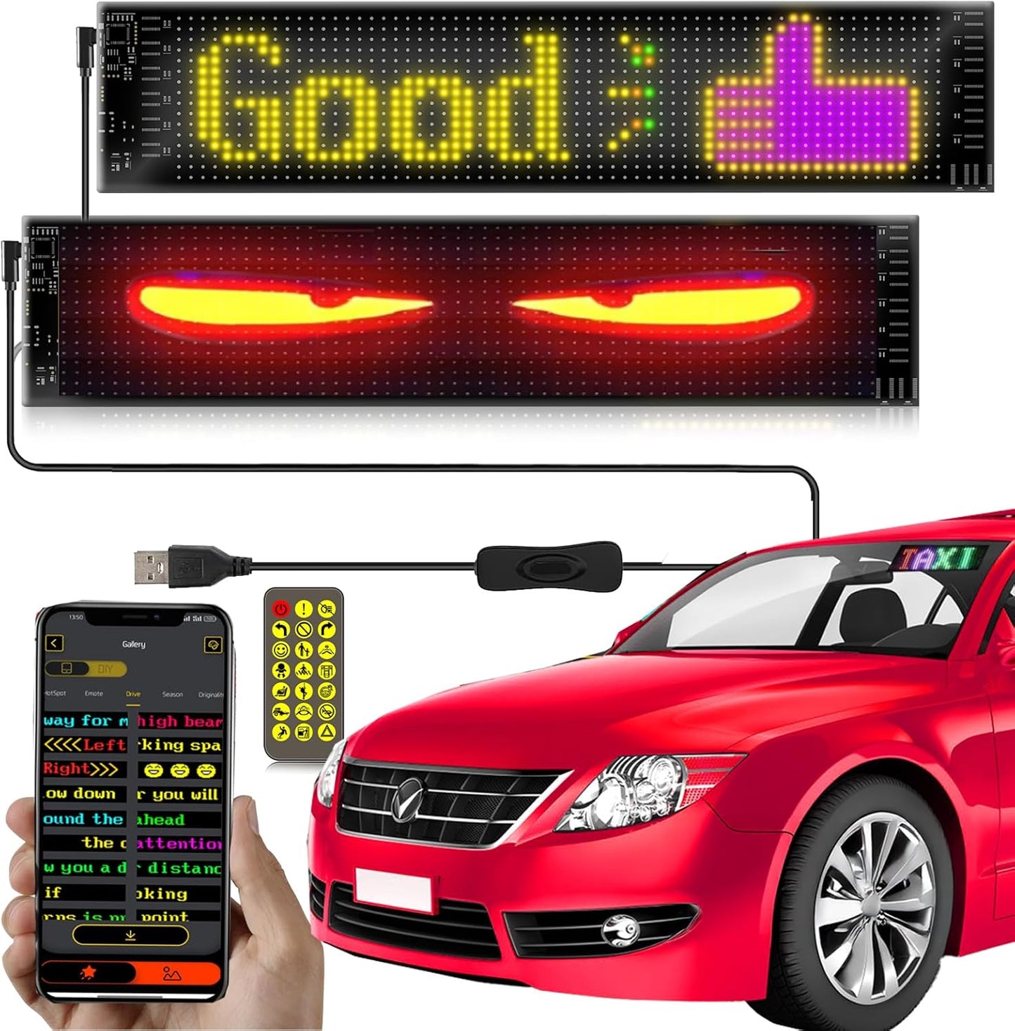 Car Flexible LED Screen