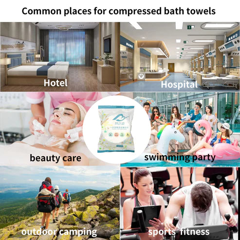 Compressed Bath Towel (Buy 1 Get 1 Free)