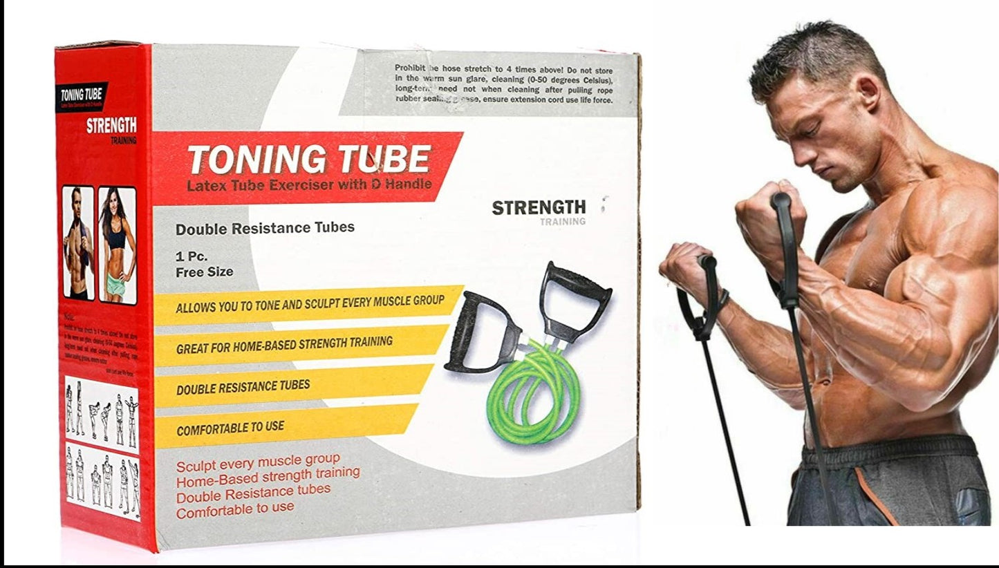 Homegym™ Double Toning Tube Resistance Band - Urban indies