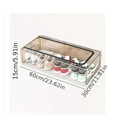 Transparent Storage Box for Shoes, Toys, Clothes and Books