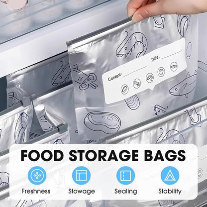 Aluminum Foil Food Storage Bags