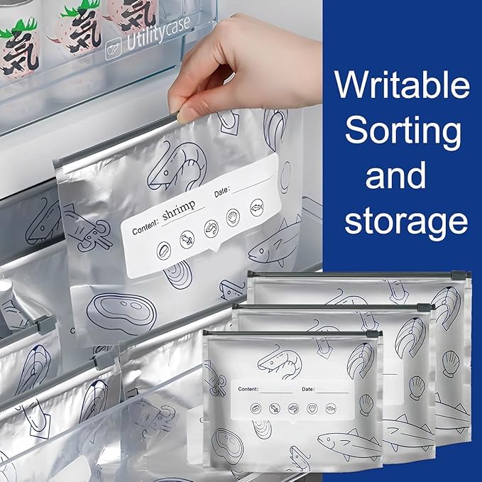 Aluminum Foil Food Storage Bags