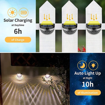 Solar Fence Lights