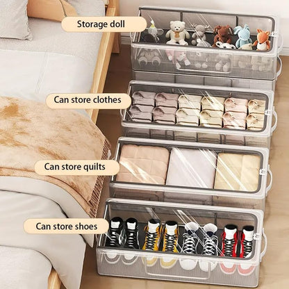 Transparent Storage Box for Shoes, Toys, Clothes and Books