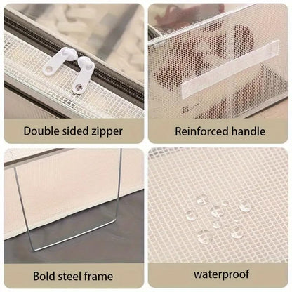 Transparent Storage Box for Shoes, Toys, Clothes and Books