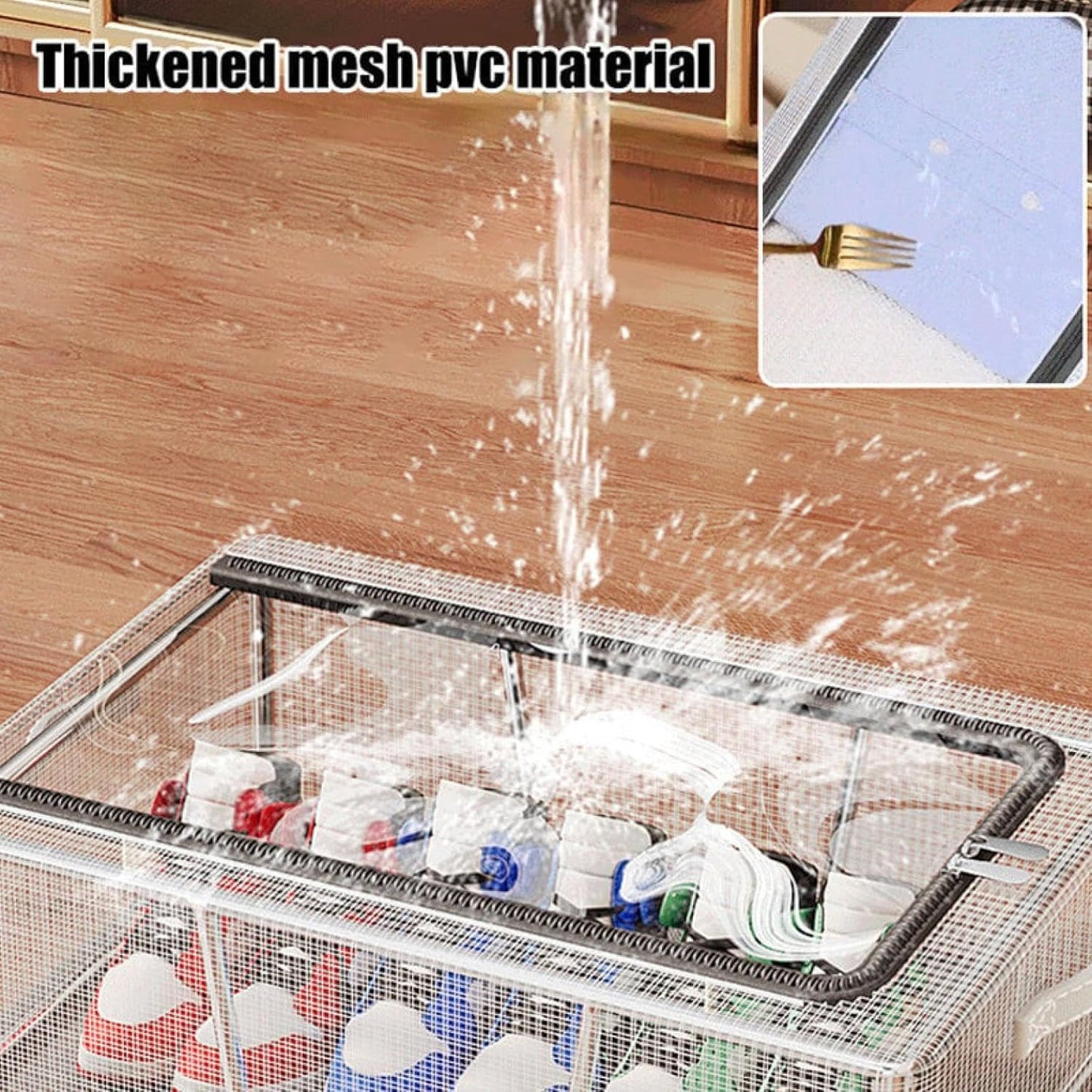 Transparent Storage Box for Shoes, Toys, Clothes and Books