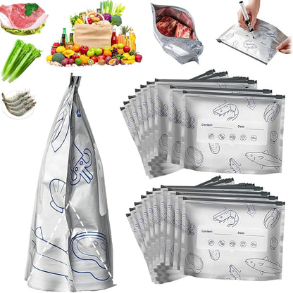 Aluminum Foil Food Storage Bags