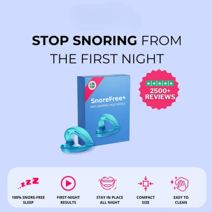 SnoreFree+ Anti Snoring Mouthpiece Universal Size