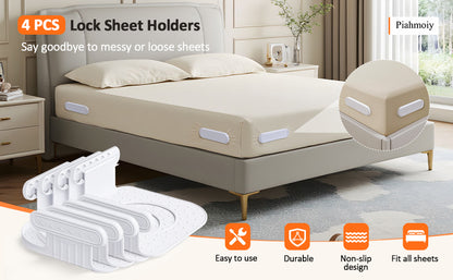Bed-sheet Holder (Pack of 4)