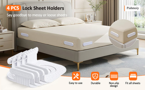 Bed-sheet Holder (Pack of 4)