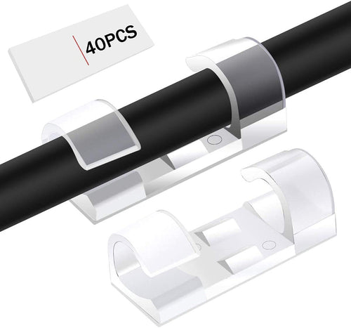 40 Pcs Self Adhesive Cable organizer Clips