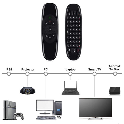 Powertech™ Rechargeable Smart Remote Control With Keyboard - Urban indies