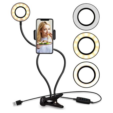 Realtech™ Selfie Ring Light with Mobile Holder - Urban indies