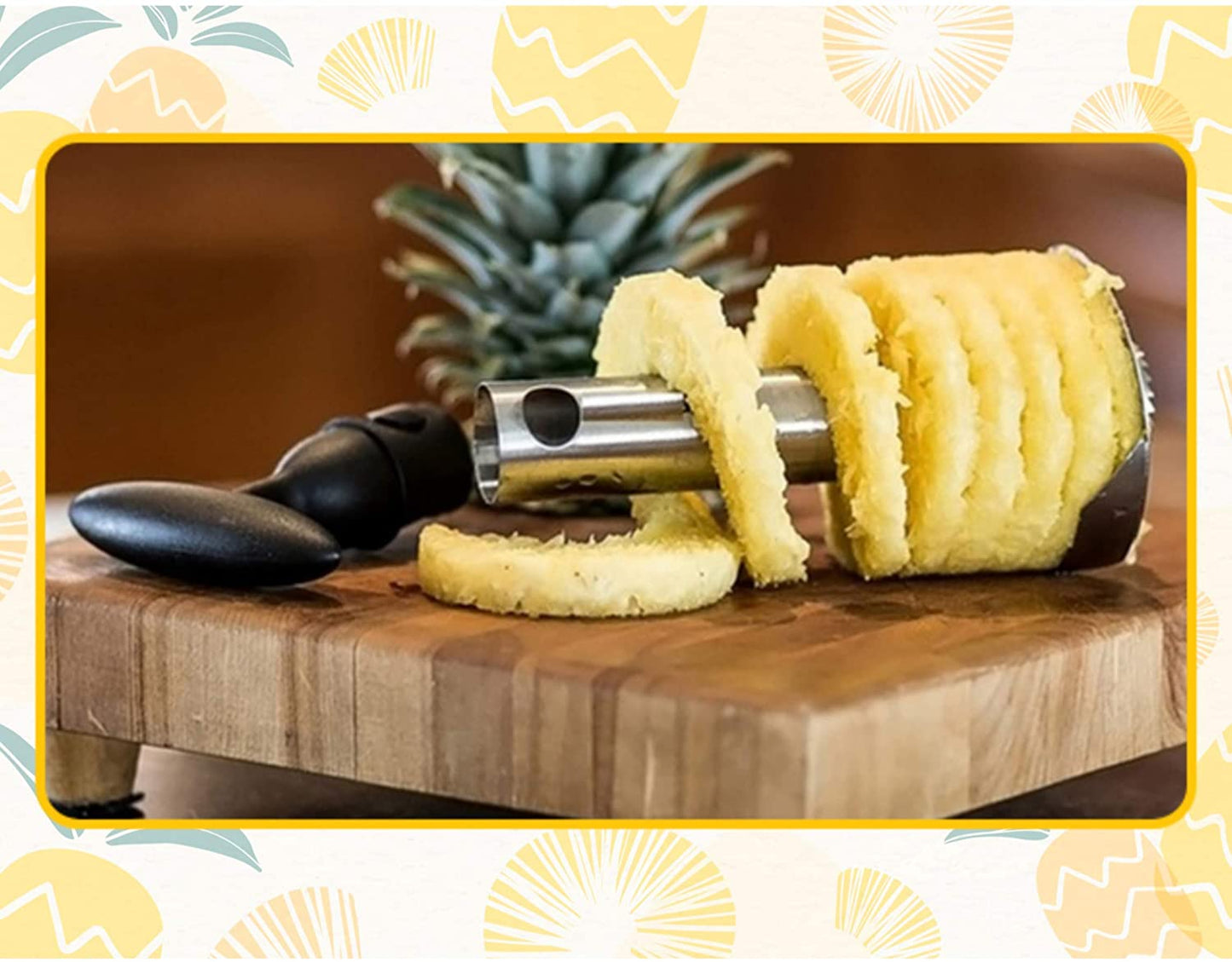 Stainless Steel Pineapple cutter