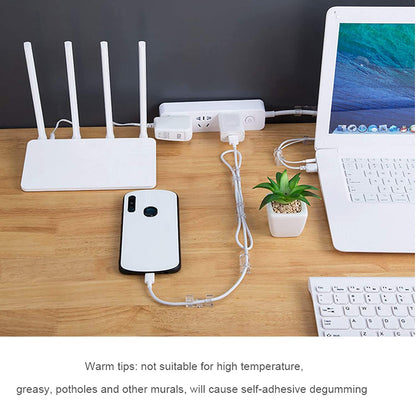 40 Pcs Self Adhesive Cable organizer Clips