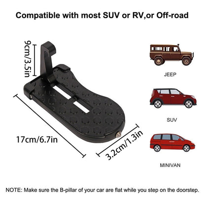 Multifunction Foldable Car Door Step